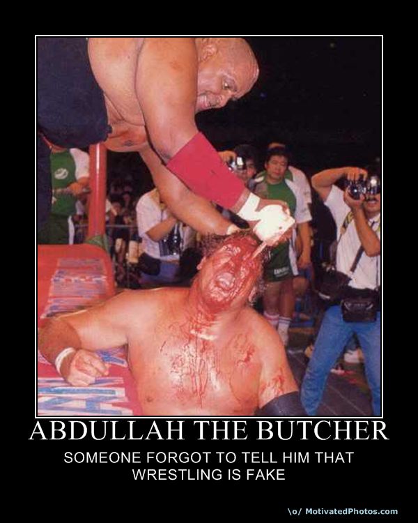 Abdullah the Butcher Horror Wrestling