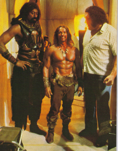 Arnold Schwarzenegger Wilt Chamberlain Andre The Giant