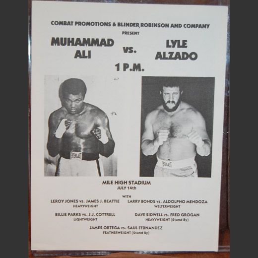 Muhammad Ali vs Lyle Alzado