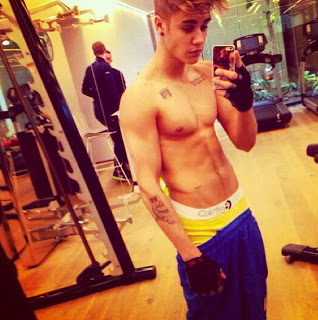Justin Bieber workout