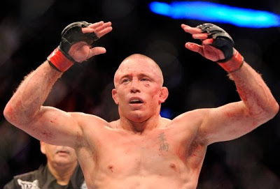 GSP post (Hendricks) fight excuses. A pregnant gold digger, his father have cancer…