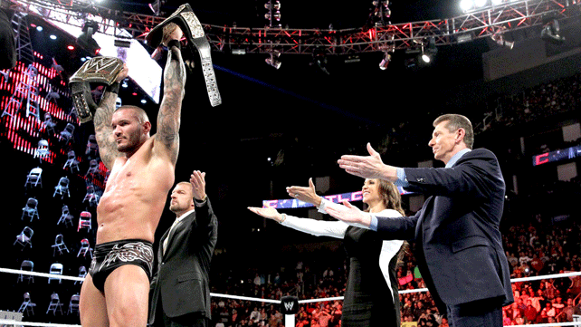 RANDY ORTON IS THE NEW WWE WORLD HEAVYWEIGHT CHAMPION