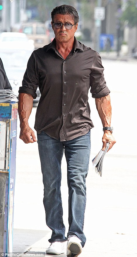 Sylvester Stallone forearms
