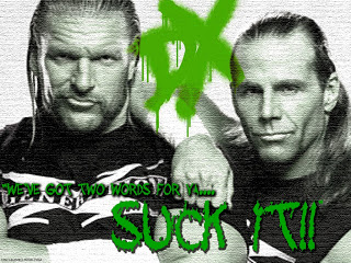 WrestleMania Triple H & HBK vs. Daniel Bryan & CM Punk