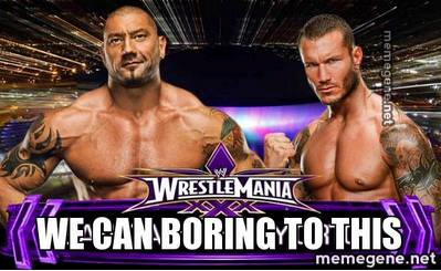 WrestleMania 30 initial main event