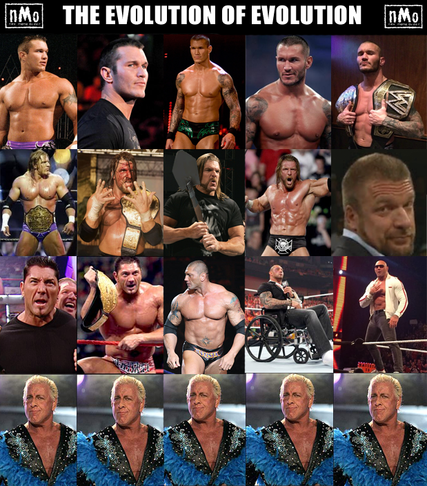 WWE The Evolution of Evolution