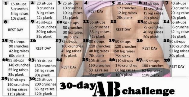 30-day AB challenge
