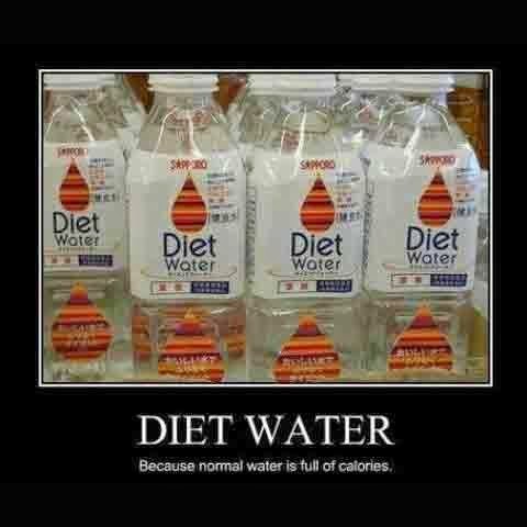 Diet Water bullshit