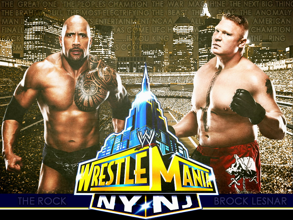 WrestleMania 31: The Rock vs. Brock Lesnar