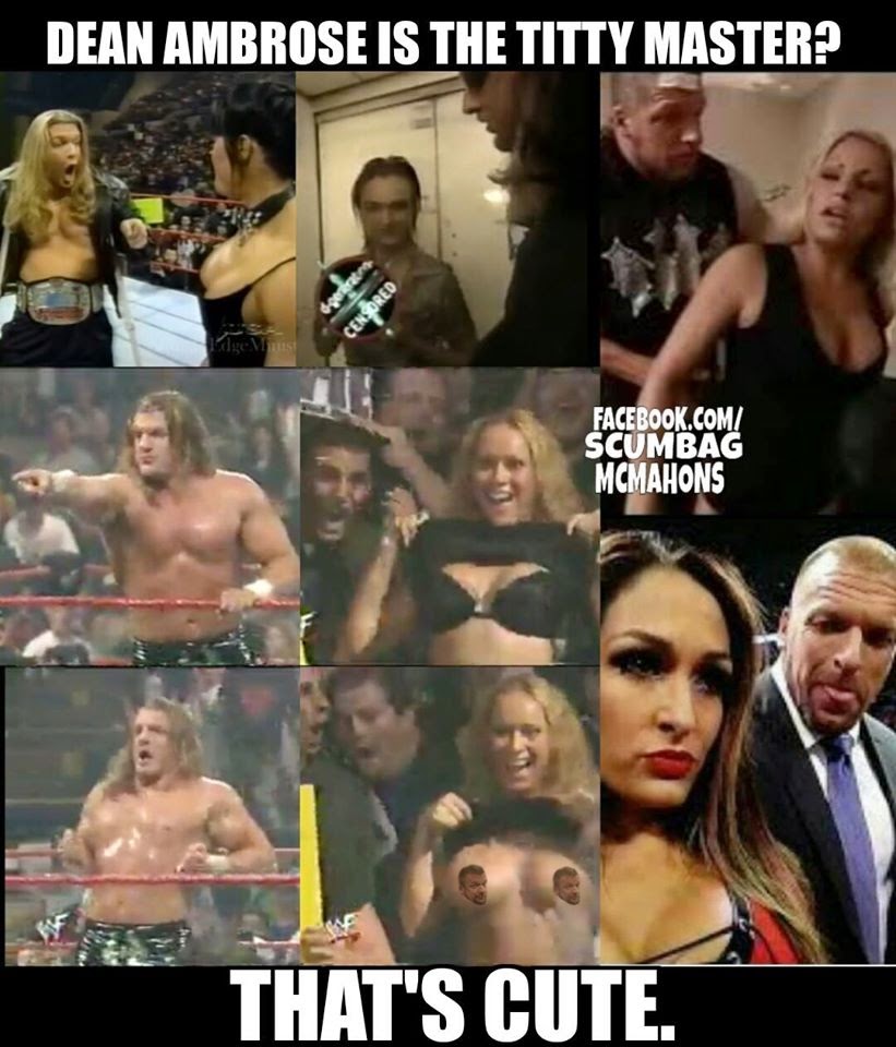 Triple H titty master
