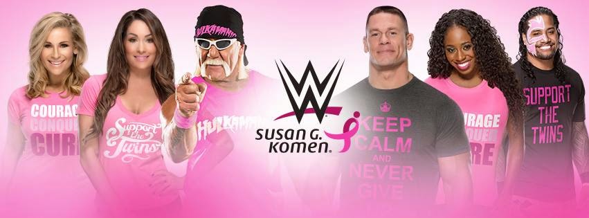 WWE Breast Cancer Awareness Month Susan G. Komen
