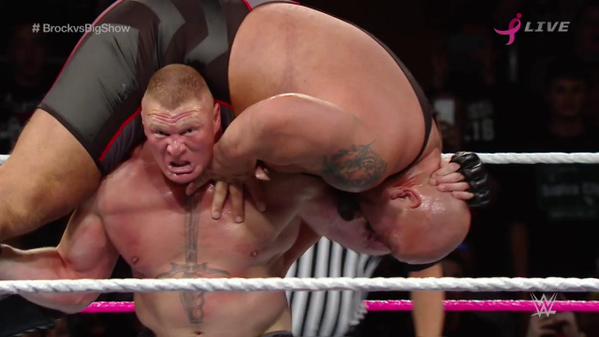 BROCK LESNAR DESTROYS THE BIG SHOW AT THE MADISON SQUARE GARDEN