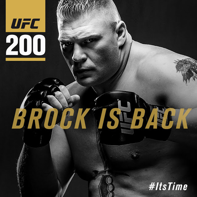 BROCK LESNAR UFC 200 (live stream)
