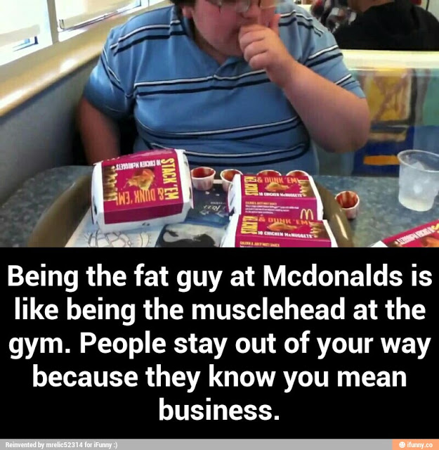 fat guy vs musclehead