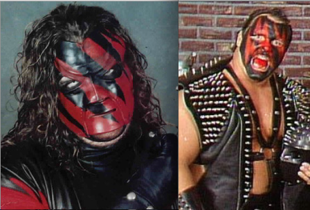 Demolition Smash wore the original Kane mask prototype