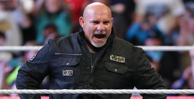 Goldberg Affliction jacket WWE return 2016