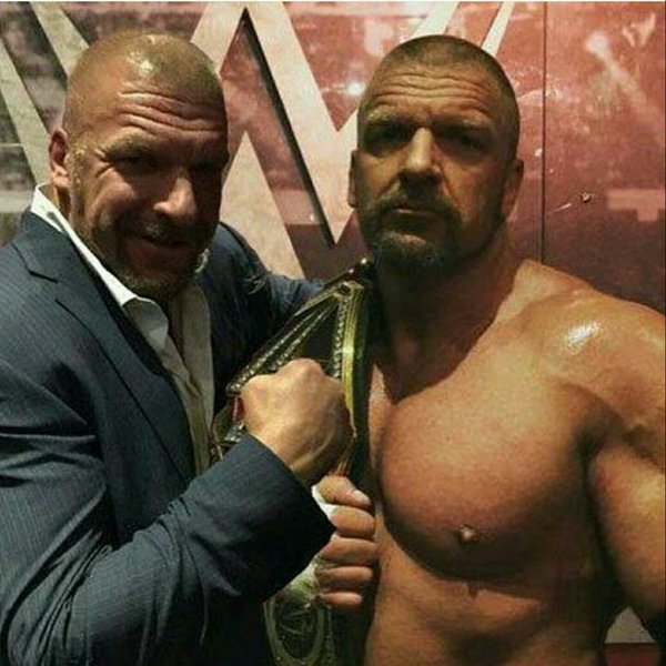 Triple H was WWE Champion not so long ago despite having said…