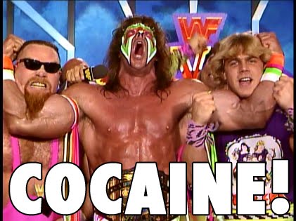 Ultimate Warrior on cocaine