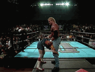 Sid Vicious powerbomb Spike Dudley through a table in ecw