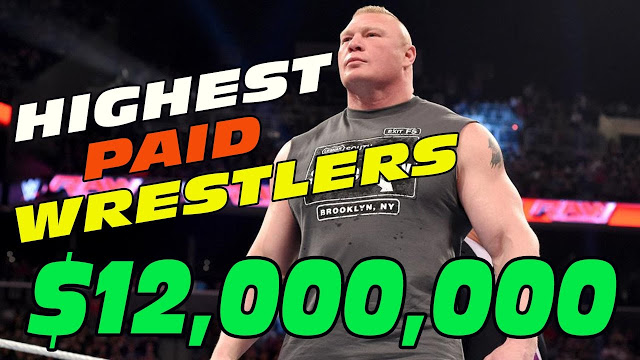Brock Lesnar is paid $12 Million a year by the WWE. StrengthFighter.com