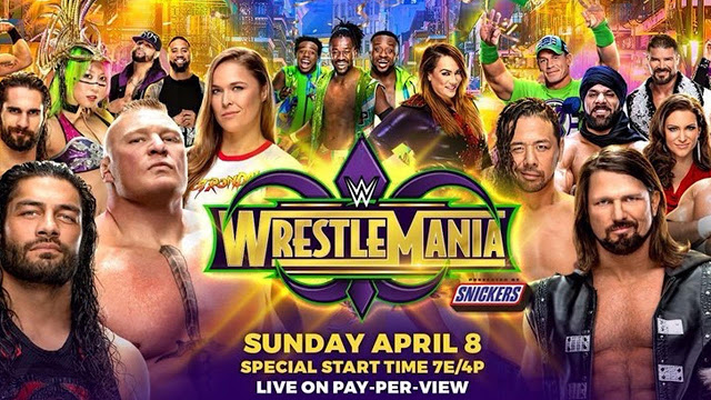 WrestleMania 34 live streaming online