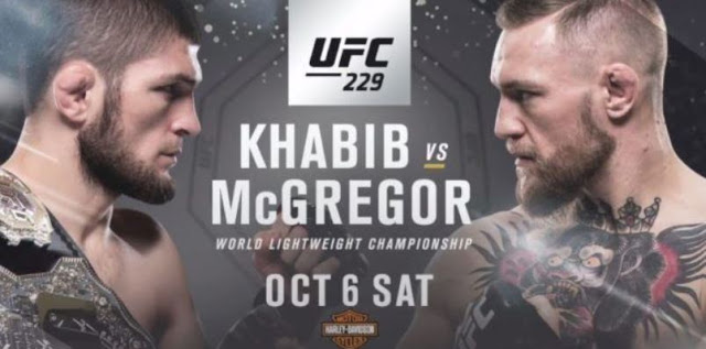 Conor McGregor vs Khabib Nurmagomedov UFC 229