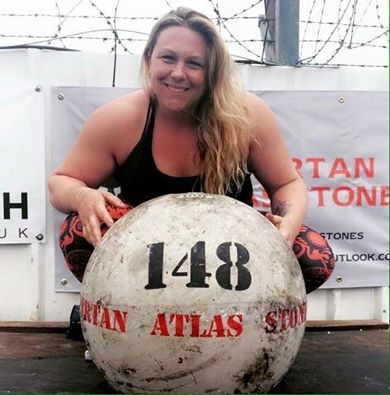 Atlas Stones World Record for Women