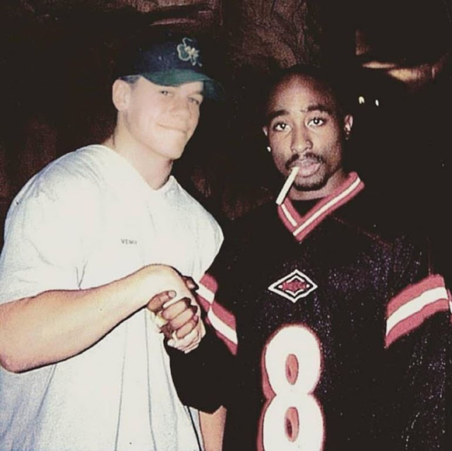 John Cena with Tupac