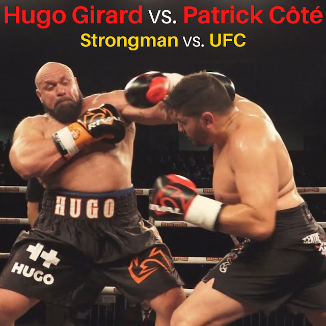 Hugo Girard vs. Patrick Côté Strongman vs Patrick Côté.  StrengthFighter.com