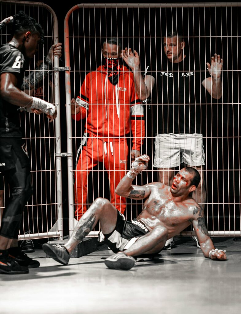 King Of The Streets cage fight