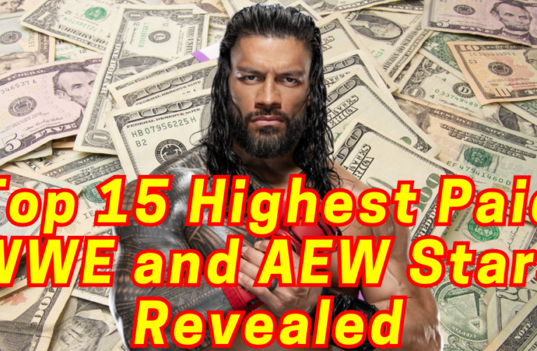 Top Earning Professional Wrestlers of 2024: Highest Paid WWE and AEW Stars Revealed
