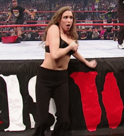 Stephanie McMahon balls out
