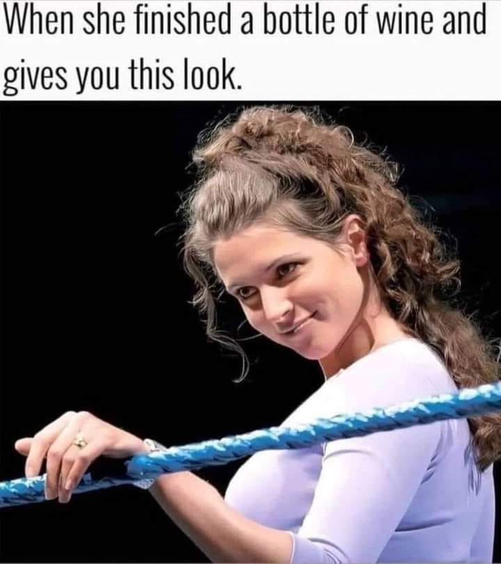 Stephanie McMahon naughty look