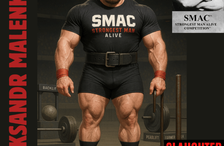 ALEKSANDR MALENKOV – SMAC Strongest Man Alive Competition