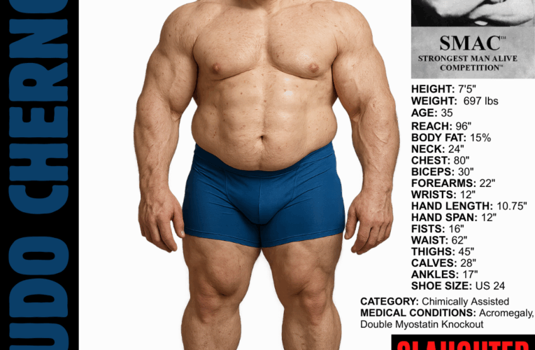 CHUDO CHERNOV™ | SMAC™ Strongest Man Alive Competition™