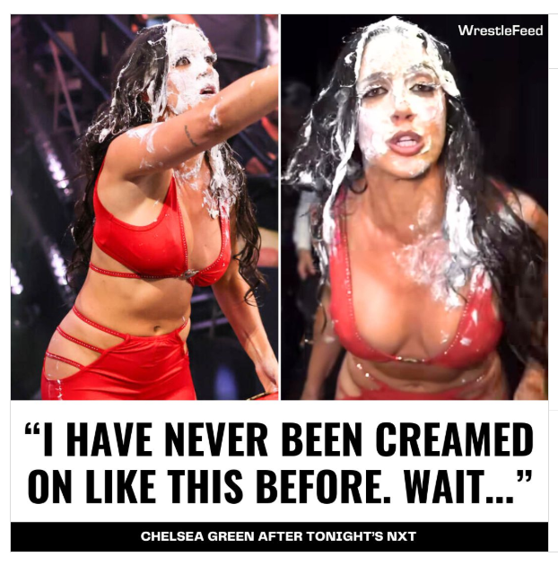 Chelsea Green creamed cumshot